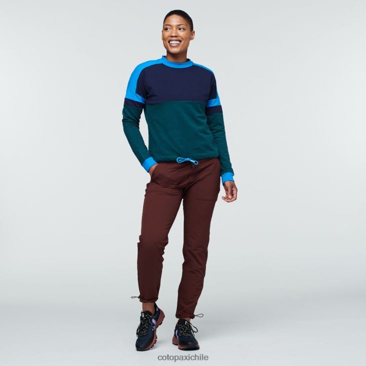 Cotopaxi sudadera bandera mujer ropa marítimo/océano profundo 26600T56